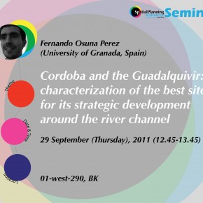 RPS Seminar 29 September: Fernando Osuna Pérez, University of Granada, Spain