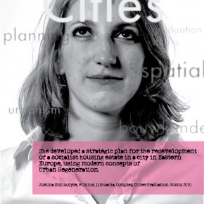 Justina Muliuolyte and Tadas Jonauskis, former students of Complex Cities, win EUROPAN11 Architectural Competition