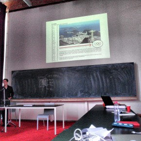 Rafael Saraiva presented his work at Bouwkunde, March 23 2012