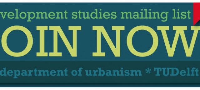 Join our INTERNATIONAL DEVELOPMENT MAILING LIST