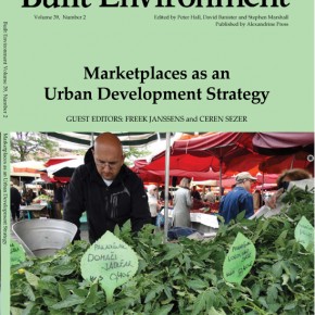New publication: A themed issue ' Marketplaces as an Urban Development Strategy' in Built Environment (October 2013)