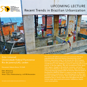 Roberto Rocco discussant at CEDLA Ester Limonad's lecture