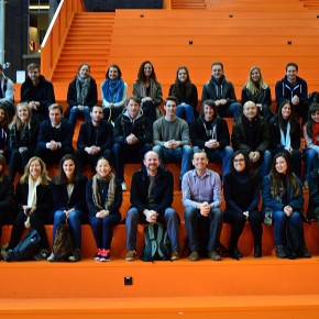 UCL Planning students on a visit to Bouwkunde