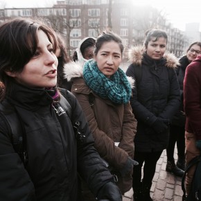 SPS in Jane Jacobs Walk with IHS "Urban Strategies and Planning" course